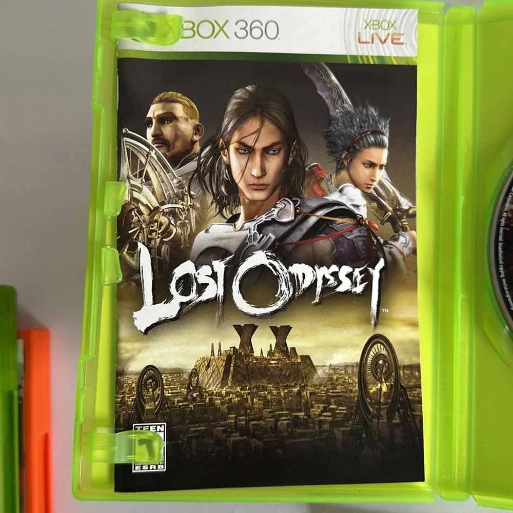 Lost Odyssey Microsoft Xbox 360 Complete in Box with Manual & Four Discs